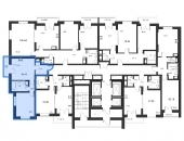 Евро-двушка S=46.43 м2 в ЖК Leningrad - Новостройки, Квартиры в новостройках Санкт-Петербург